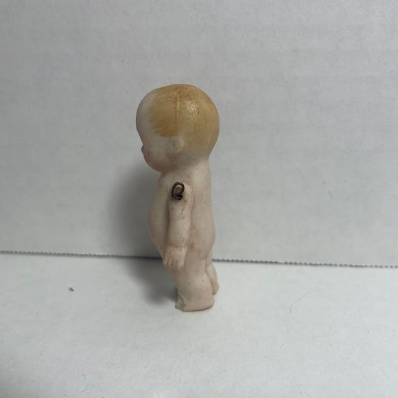 Antique 2” German Bisque Kewpie? Doll circa approx 1800’s - early 1900’s - Picture 2 of 12